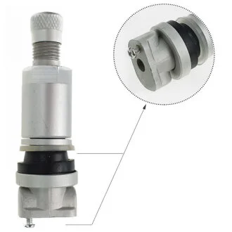 Клапан датчика TPMS, алюмінієвий, VDO, TG1B, затискач, довжина: 52мм, Profitool VLTPMS02