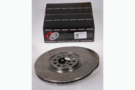 Тормозной диск передний Seat Leon / Toledo II 1.9TDi 00- PROTECHNIC PRD2381 (фото 1)