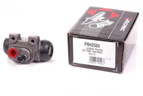 Циліндр гальмівний правий Peugeot 306 1.4, ZX Girling PROTECHNIC PRH2503 (фото 1)