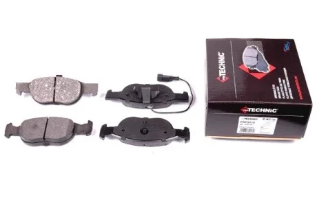Тормозне колодки передние. Fiat Brava / Bravo 1.6I 16V, 1.8I 16V, 1.9TD 95.10- + ABS PROTECHNIC PRP0018
