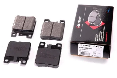 Тормозные колодки дисковые задние 210 6/95-/ W140 91- / C140 91- PROTECHNIC PRP0262-3M
