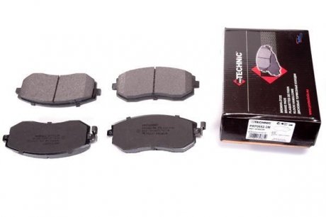 Тормозные колодки дисковые перед. Subaru Forester / Legacy 03- / Outback 04- AWD PROTECHNIC PRP0652-3M