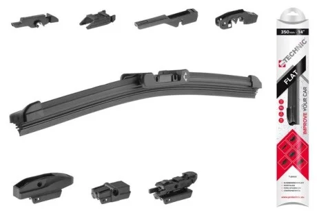 Щетка Protechnic Flat 350mm мульти-крепления PROTECHNIC PRX350F