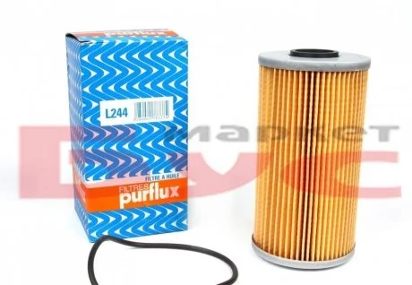 Фильтр масляный Bmw, Opel 2.5TD 91- Purflux L244