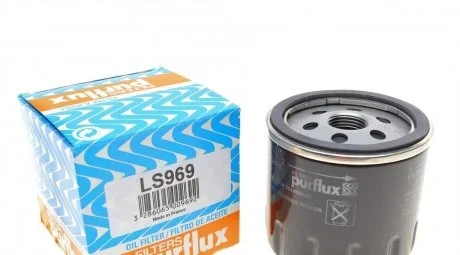 Фильтр масла Caddy II 1.4/1.6i / Golf IV/V/Seat PURFLUX Purflux LS969