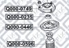 ПОДШИПНИК Аморт передняя MITSUBISHI LANCER IX 1.6 03 Q-fix Q0000235 (фото 3)