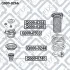 Пыльники передних Аморт L HONDA CIVIC FD 4D 2006-2012 Q-fix Q0000266 (фото 3)