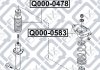 Кріплення заднього амортизатора NISSAN PRIMERA P12 2001-2007 Q-fix Q0000583 (фото 3)