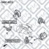 Подушка двигуна передня L MT HONDA HR-V GH1 / GH2 / GH3 Q-fix Q0020223 (фото 3)
