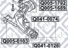 Сайлентблок переднего переднего рычага Q-fix Q0050103 (фото 3)