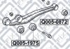 Сайлентблок задній переднього важеля Q0050872