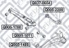 Сайлентблок задньої поперечної тяги MITSUBISHI LANCER CS Q-fix Q0051011 (фото 3)