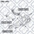 Сайлентблок задньої поперечної тяги MAZDA CX-9 TB 200 Q-fix Q0051608 (фото 3)