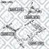 Сайлентблок заднего судьбе рычага MITSUBISHI PAJERO I Q-fix Q0051705 (фото 3)