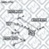 Сайлентблок заднього поздовжнього ТЯГИ HONDA HR-V GH1 / GH2 / GH Q-fix Q0051793 (фото 3)