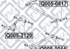 Сайлентблок заднего судьбе рычага TOYOTA LAND CRUISER Q-fix Q0052129 (фото 3)