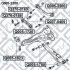 Сайлентблок заднего ТЯГИ MITSUBISHI LANCER CS 2000-20 Q-fix Q0052200 (фото 4)