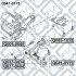 ОПОРА кульова передня нижнього важеля NISSAN X-TRAIL T3 Q-fix Q0410115 (фото 3)