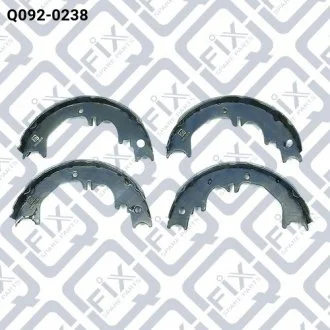 КОЛОДКИ стояночного тормоза Q-fix Q0920238