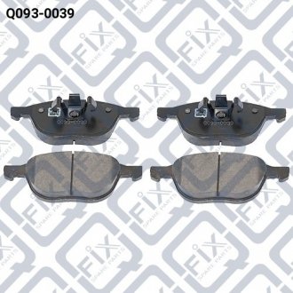 Колодки гальмівні задні MAZDA 3 BK / CR 02- / FORD FOCU Q-fix Q0930039