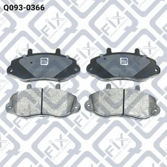 Колодки гальмівні передні Q-fix Q0930366