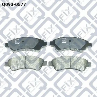 Колодки тормозные задние дисковые Q-fix Q0930577