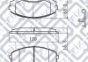 Колодки гальмівні задні MITSUBISHI GRANDIS 04- / PAJERO Q-fix Q0930817 (фото 3)