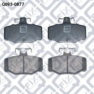 Колодки тормозные задние дисковые Q-fix Q0930877
