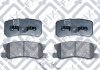 Колодки тормозные задние ДИСК MITSUBISHI PAJERO 2.5TD Q-fix Q0930950 (фото 1)