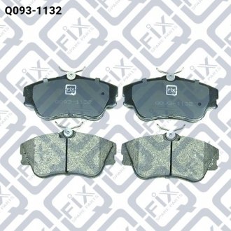 Колодки тормозные передние Q-fix Q0931132