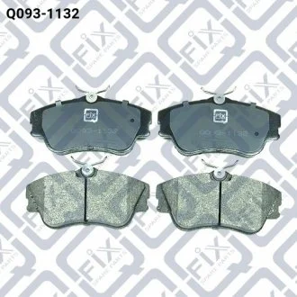 Колодки тормозные передние Q-fix Q0931132