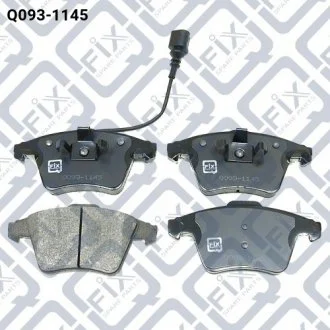 Колодки гальмівні передні Q-fix Q0931145