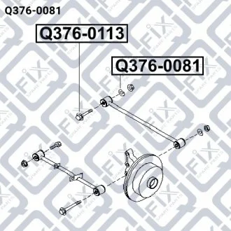 БОЛТ С ЭКСЦЕНТРИКОМ Q-fix Q3760081
