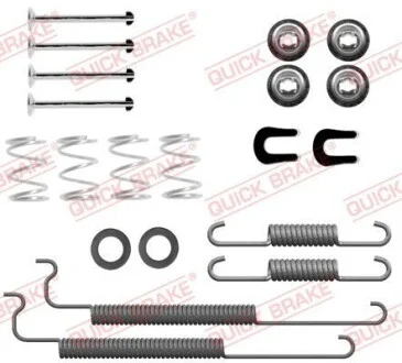 Монтажний набір гальмівної колодки CHEVROLET CRUZE 1.4-2.0D 05.09- QUICK BRAKE 1050055