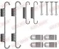 Монтажний набір гальмівної колодки KIA SPORTAGE IV  LAND ROVER DISCOVERY V 1.6-3.0H 09.15- 1050078