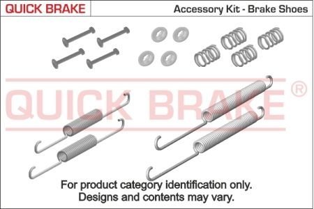 Р/к барабанних гальм. колодок QUICK BRAKE 105-0507