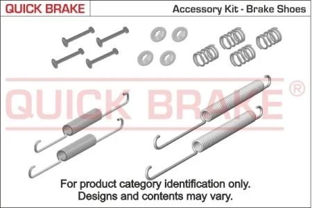 Р/к барабанних гальм. колодок QUICK BRAKE 105-0507