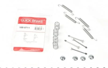 Монтажный комплект колодки QUICK BRAKE 1050711