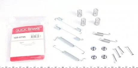 Р/к барабанных тормозов. колодок QUICK BRAKE 105-0795