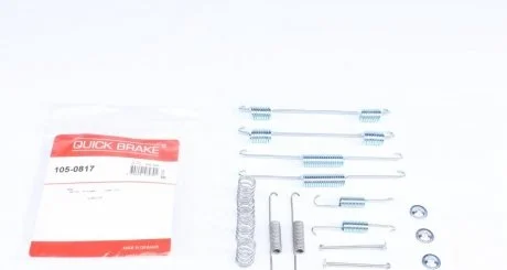 Р/к барабанных тормозов. колодок QUICK BRAKE 105-0817