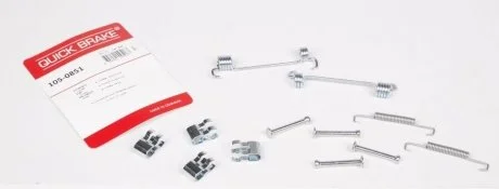 Р/к барабанных тормозов. колодок QUICK BRAKE 105-0851