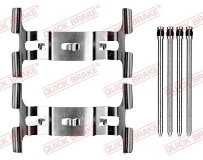 Комплект прижимних планок гальмівного супорту QUICK BRAKE 109-0195