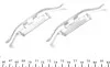 Р/к дисковых тормозов. колодок QUICK BRAKE 109-1097 (фото 2)