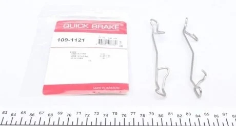 Р/к дисковых тормозов. колодок QUICK BRAKE 109-1121