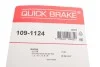 Гальмівні аксесуари (Монтажний комп-кт колодки) QUICK BRAKE 109-1124 (фото 3)
