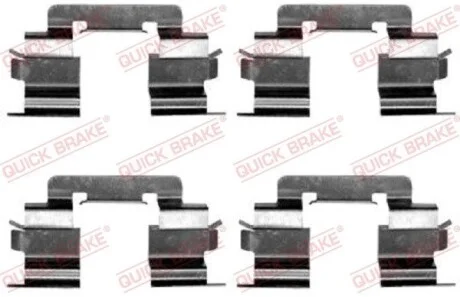 Монтажний компл.,гальм.колодки QUICK BRAKE 1091216