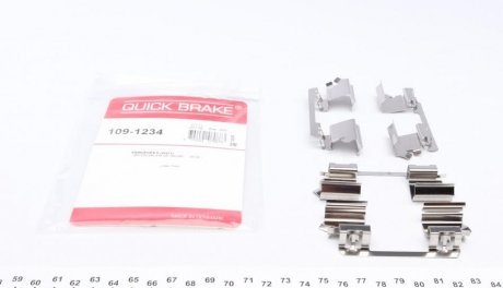 Монтажный комплект тормозных колодок QUICK BRAKE 1091234