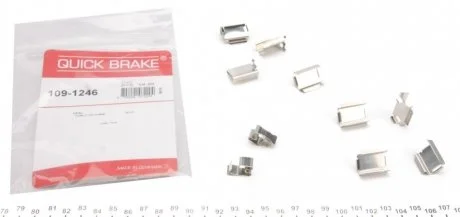 Р/к дисковых тормозов. колодок QUICK BRAKE 109-1246