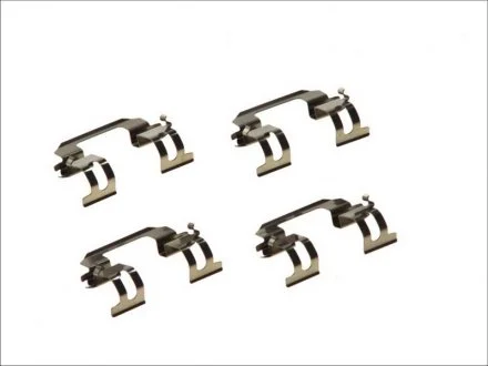 Монтажный комплект., Гальм.колодкы QUICK BRAKE 1091275