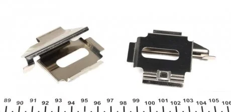 Ремкомплект пружинок перед+зад тормозных колодок VIto QUICK BRAKE 109-1282